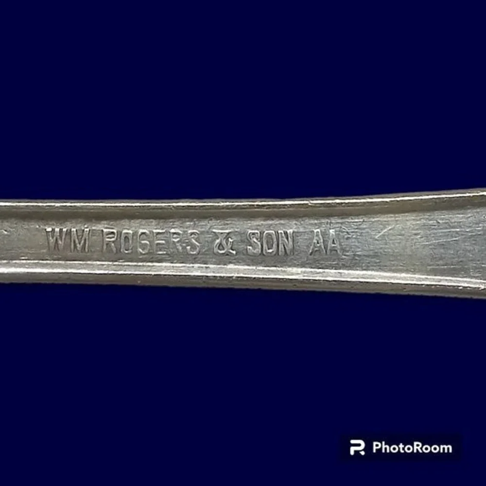 WM Rogers & Son-International Silver Oxford Fork-1901-Silver Plate-Art Nouveau